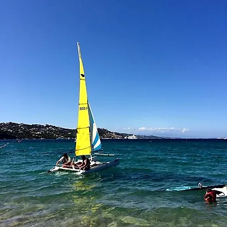 Il Bouganville A 150m Dalla Con Vista Sulla Splendida Baia Di Porto Raphael 度假居